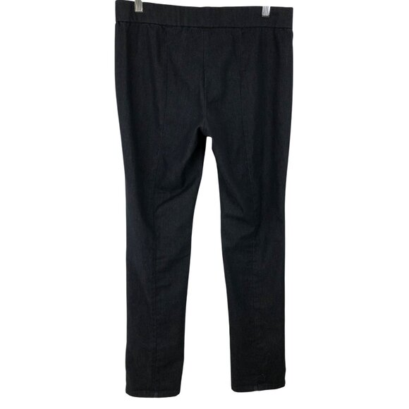 Daisy Fuentes Women's Size 6 Gray Pull On Elastic Waist Stretch Knit Pants - Picture 2 of 9